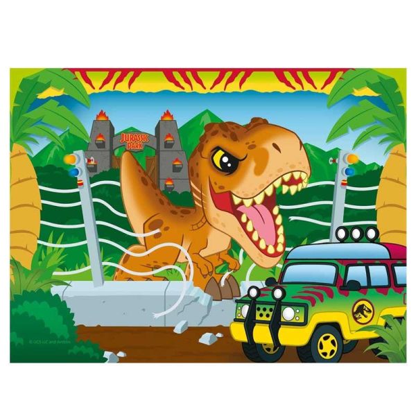 Ravensburger 4 In A Box Puzzle Jurassic World Explorers - 4 Παζλ