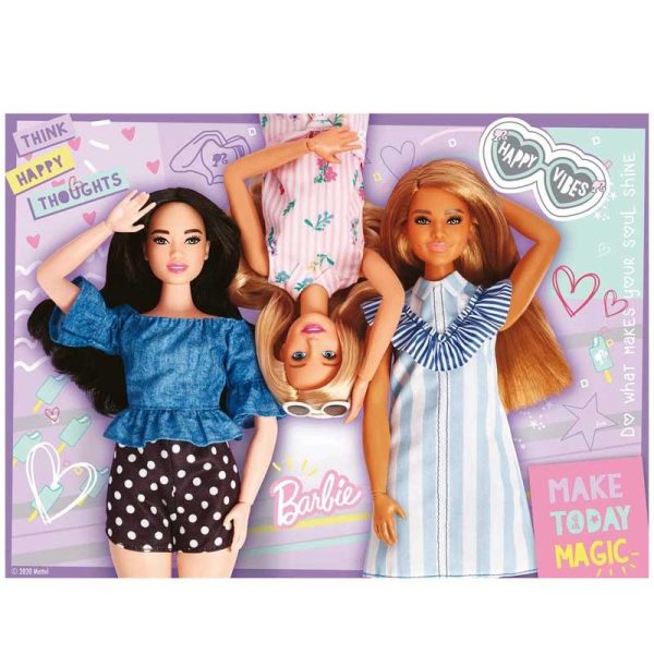 Ravensburger Puzzle Barbie - 4 Παζλ με 100 κομμάτια το καθένα