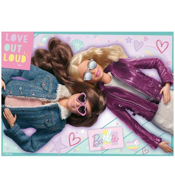 Ravensburger Puzzle Barbie - 4 Παζλ με 100 κομμάτια το καθένα