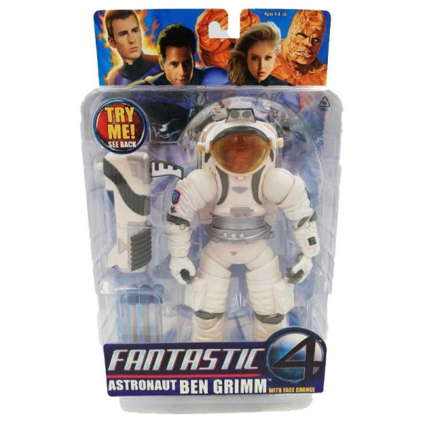 Fantastic 4: Astronaut Ben Grimm with Face Change Φιγούρα 18cm - Toy Biz 2005