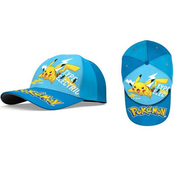 Nintendo Pokemon Pikachu Καπέλο Παιδικό No52 Μπλε