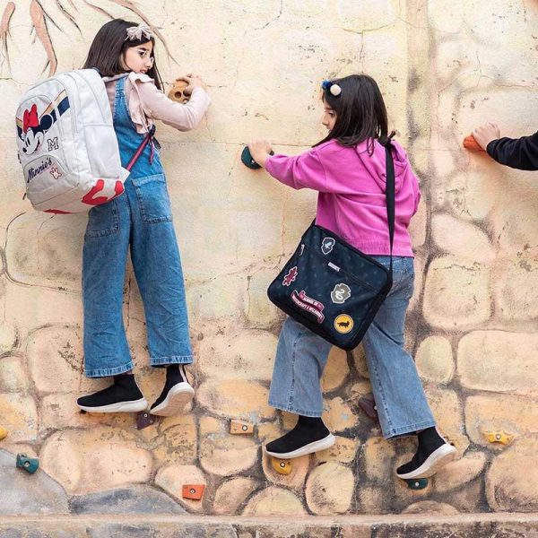 Disney Minnie Mouse Σχολική Τσάντα Πλάτης Δημοτικού 46εκ. Γκρι – Cerda