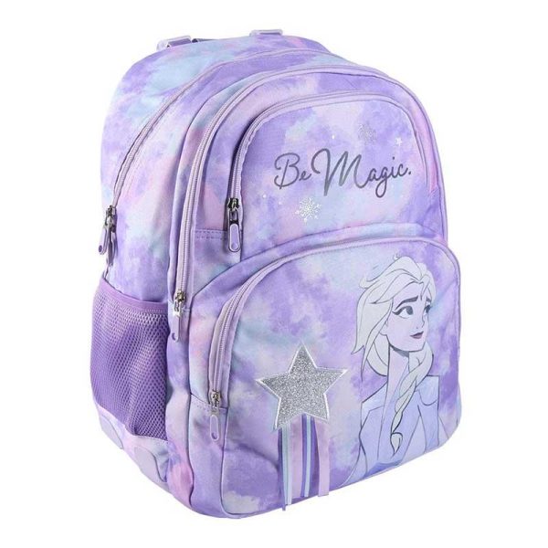 Disney Frozen Elsa 'Be Magic' Σχολική Τσάντα Πλάτης Δημοτικού 44εκ. Μωβ – Cerda