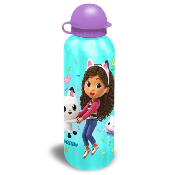 Gabby's Dollhouse Παγούρι Αλουμινίου 500ml (Διάφορα Σχέδια) - 1τμχ