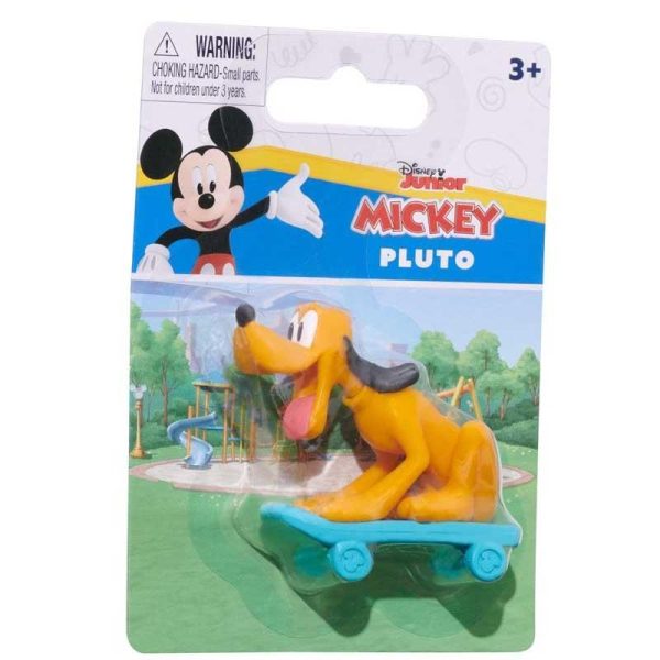 Disney Junior Pluto Φιγούρα 6εκ. με Πατίνι
