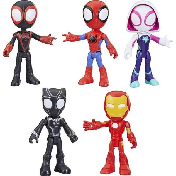 Marvel Spidey And His Amazing Friends: Σετ με 5 Φιγούρες