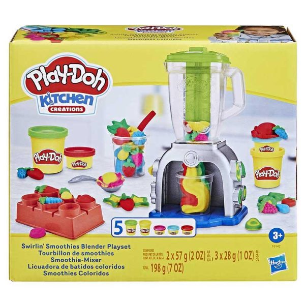 Play-Doh Swirlin' Smoothies Blender Playset - Σετ Παιχνίδι Πλαστελίνης