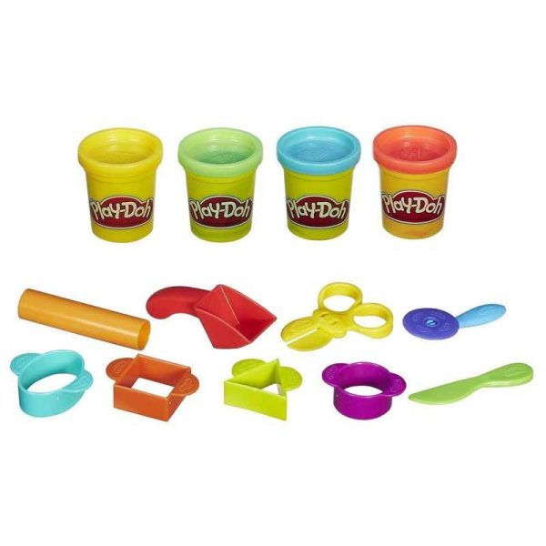 Play-Doh Starter Set - Σετ Παιχνίδι Πλαστελίνης Τσαντάκι