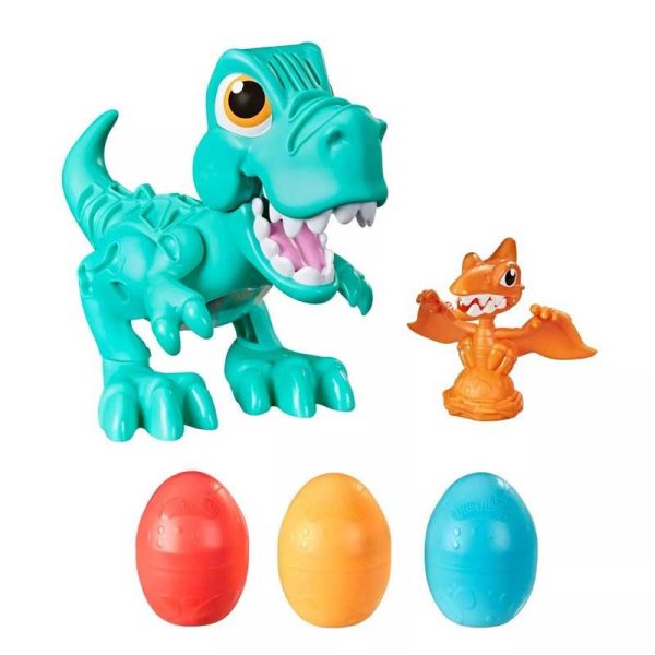 Play-Doh Crunchin' T-Rex - Σετ Παιχνίδι Πλαστελίνης με Δεινόσαυρο