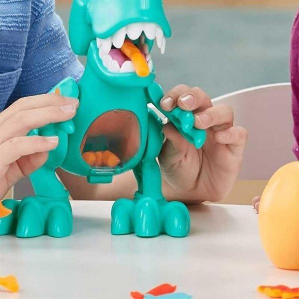 Play-Doh Crunchin' T-Rex - Σετ Παιχνίδι Πλαστελίνης με Δεινόσαυρο