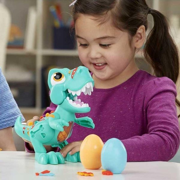 Play-Doh Crunchin' T-Rex - Σετ Παιχνίδι Πλαστελίνης με Δεινόσαυρο
