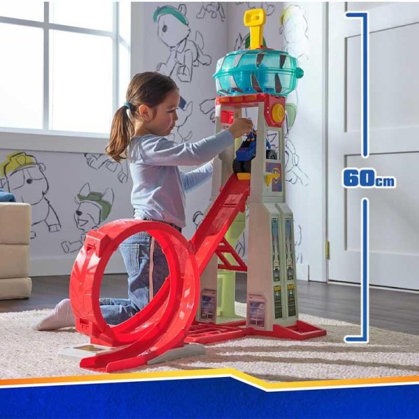Paw Patrol Rescue Wheels Super Loop HQ - Πύργος με Αρχηγείο & Loop