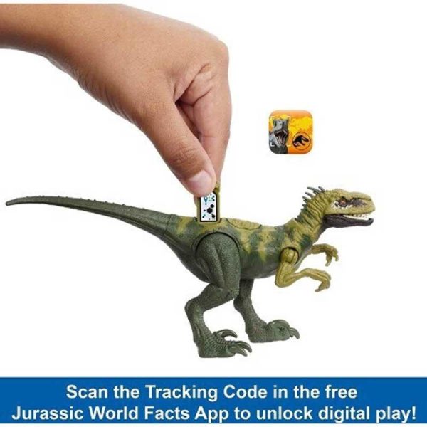 Jurassic World 'Dino Trackers' Φιγούρα Atrociraptor με Σπαστά Μέλη