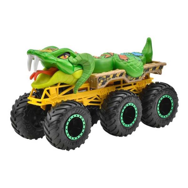 Hot Wheels Monster Trucks Mega Rigs Cage Rattler - Νταλίκα