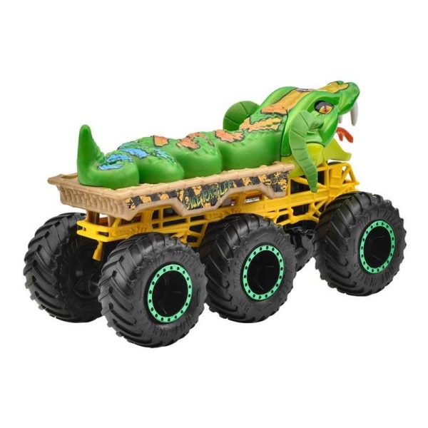 Hot Wheels Monster Trucks Mega Rigs Cage Rattler - Νταλίκα