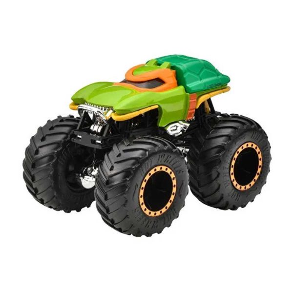 Hot Wheels Monster Trucks TMNT Michelangelo - Αυτοκινητάκι