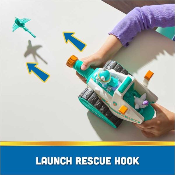 Paw Patrol Everest Deluxe Snowmobile - Όχημα, Φιγούρα Everest & Φιγούρα Chickaletta