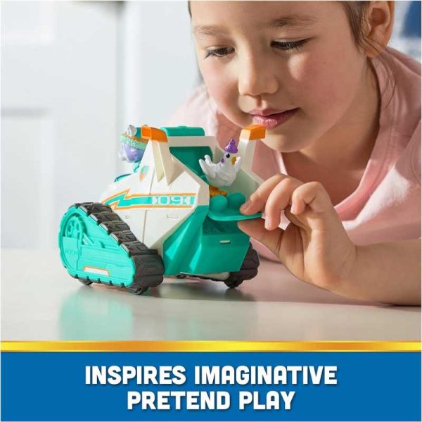 Paw Patrol Everest Deluxe Snowmobile - Όχημα, Φιγούρα Everest & Φιγούρα Chickaletta