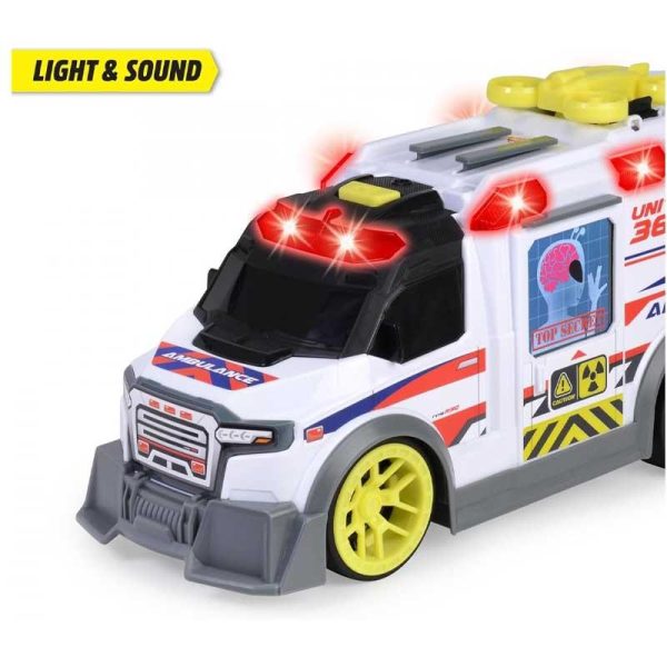 Dickie Toys Όχημα Ασθενοφόρο 40εκ. με Ήχο & Φως