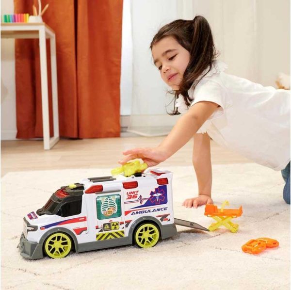Dickie Toys Όχημα Ασθενοφόρο 40εκ. με Ήχο & Φως