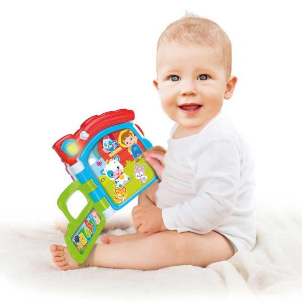 AS Baby Clementoni Ηλεκτρονικό Εκπαιδευτικό Βιβλιαράκι