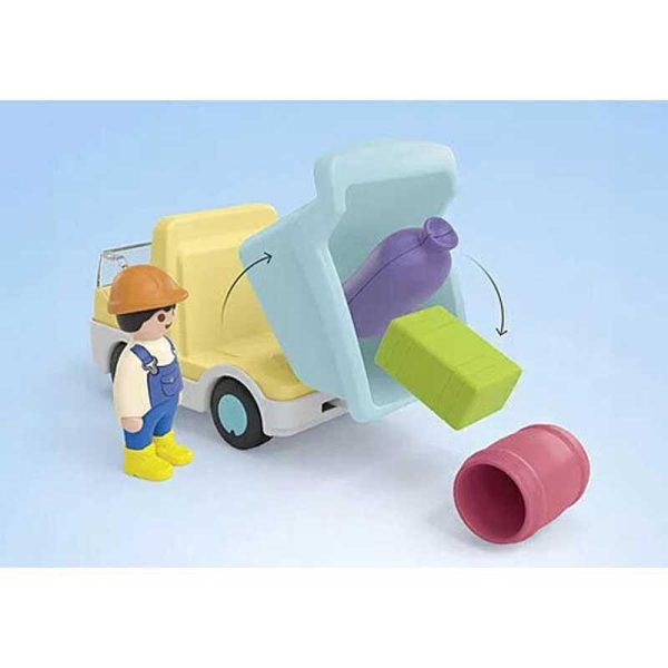 Playmobil Junior 71686: Φορτηγό με Γκαράζ