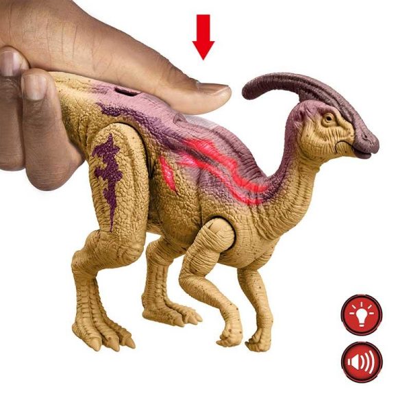 Jurassic World Chaos Theory Epic Evolution Wild Roar - Φιγούρα Parasaurolophus