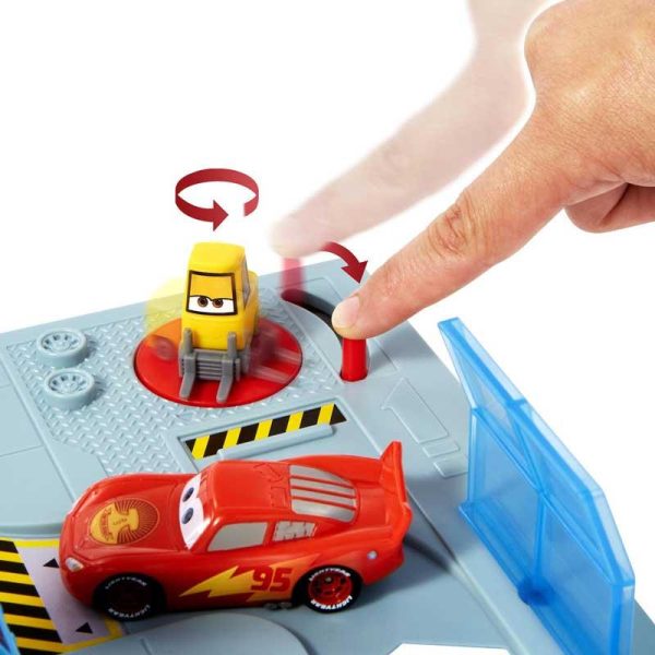 Disney Cars Dinoco Rusteze Racing Center - Κέντρο Ταχύτητας με McQueen & Pitty