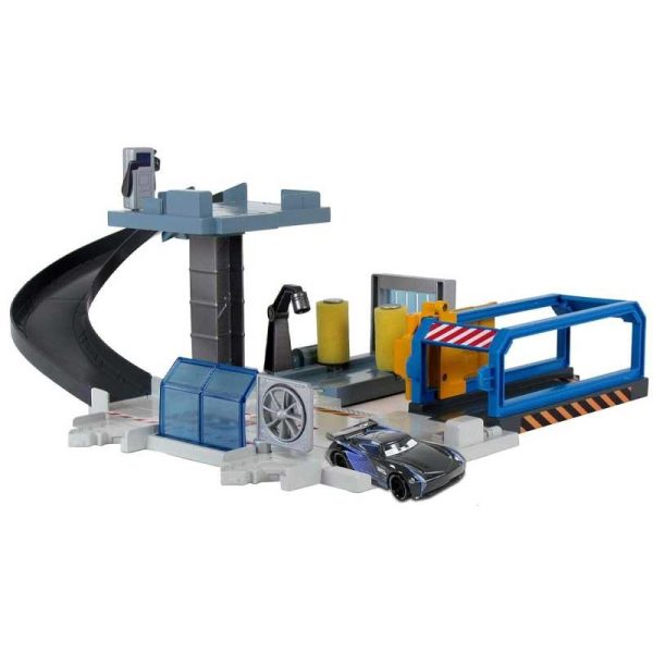 Disney Cars Rust-Eze Tune-Up Center - Πίστα με Αυτοκινητάκι Jackson Storm