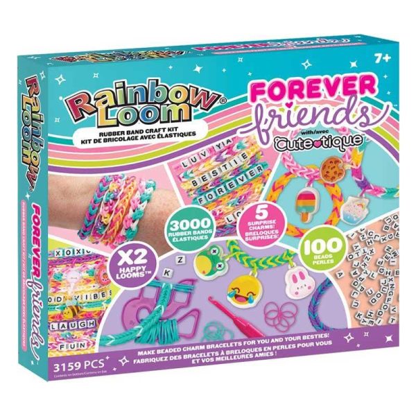 Rainbow Loom Forever Friends Cute-Tique - Σετ Κατασκευής Βραχιολιών