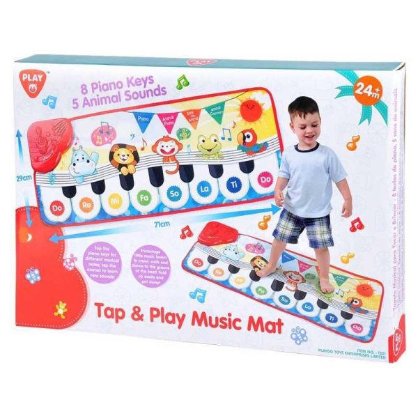 Playgo Tap & Play Music Mat - Μουσικό Χαλί / Πιάνο 71cm