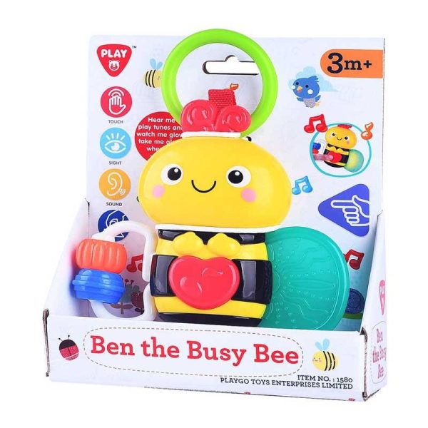 Playgo Ben the Bee - Κουδουνίστρα Μέλισσα με Ήχους & Φως