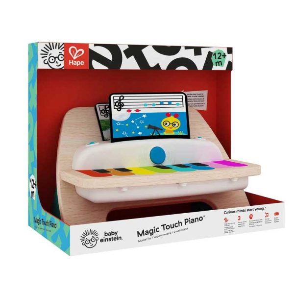 Hape Magic Touch Piano - Ξύλινο Μαγικό Πιάνο Αφής