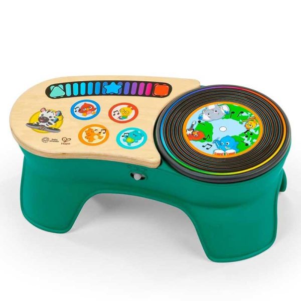 Hape Dj Discovery Touch Turntable - Ξύλινο Σετ Αφής με Μουσική