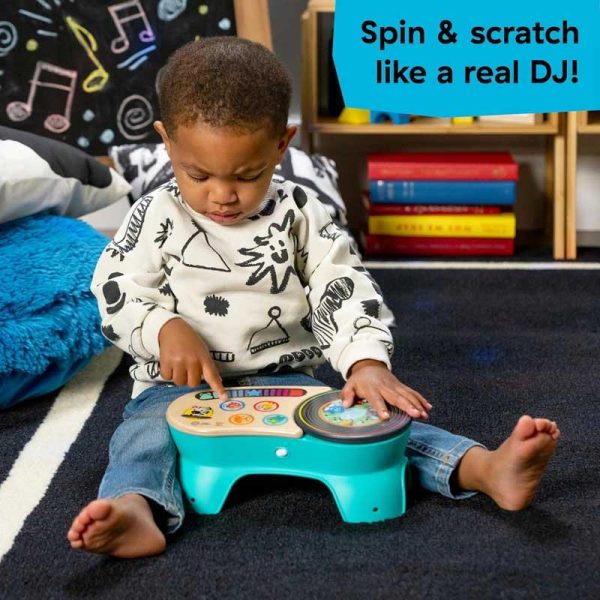 Hape Dj Discovery Touch Turntable - Ξύλινο Σετ Αφής με Μουσική