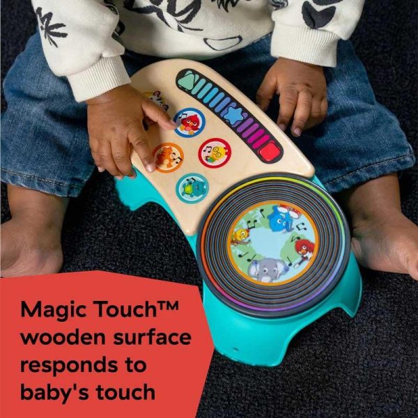 Hape Dj Discovery Touch Turntable - Ξύλινο Σετ Αφής με Μουσική