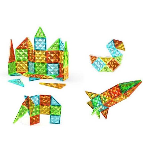Geomag Magnetic Tiles - Μαγνητικό Παιχνίδι Κατασκευών 32τμχ