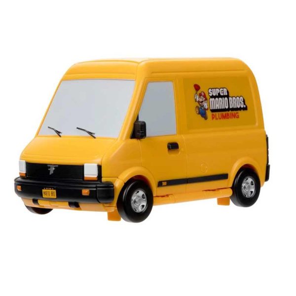 Super Mario Bros The Movie Van Playset - Βανάκι Πίστα με Φιγούρα Mario 3.5cm