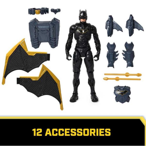 Spin Master Batman Adventures: Φιγούρα Night Sky Batman με Εξτρα Στολή και Αξεσουάρ 30εκ.