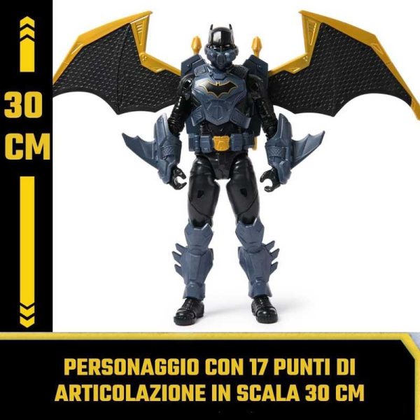 Spin Master Batman Adventures: Φιγούρα Night Sky Batman με Εξτρα Στολή και Αξεσουάρ 30εκ.