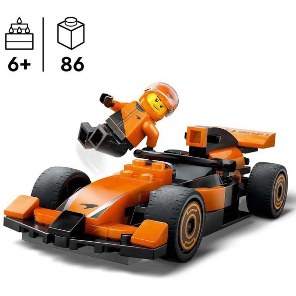 Lego City 60442: Οδηγός F1® Με Αγωνιστικό Αυτοκίνητο Mclaren