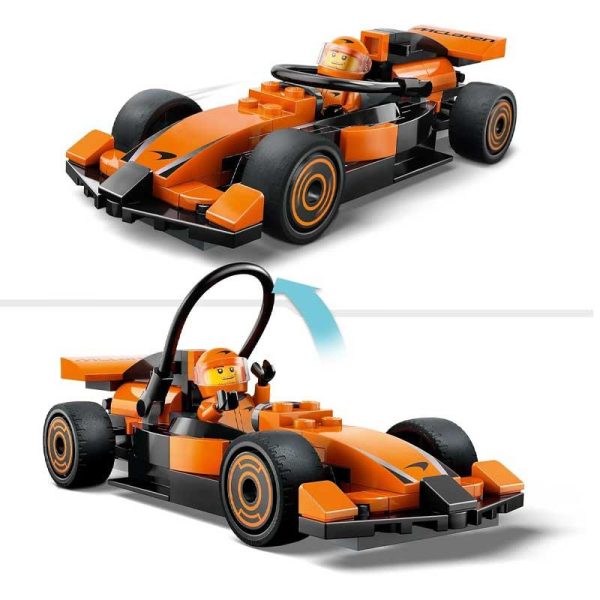Lego City 60442: Οδηγός F1® Με Αγωνιστικό Αυτοκίνητο Mclaren