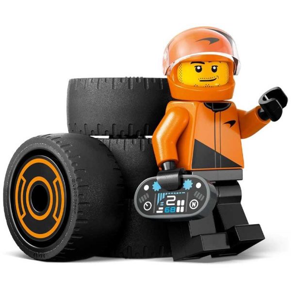 Lego City 60442: Οδηγός F1® Με Αγωνιστικό Αυτοκίνητο Mclaren