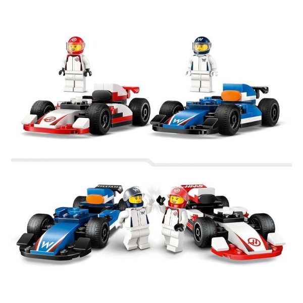Lego City 60464: Αγωνιστικά Αυτοκίνητα F1® Williams Racing & Haas