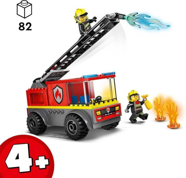 Lego City 60463: Πυροσβεστικό Φορτηγό Με Σκάλα