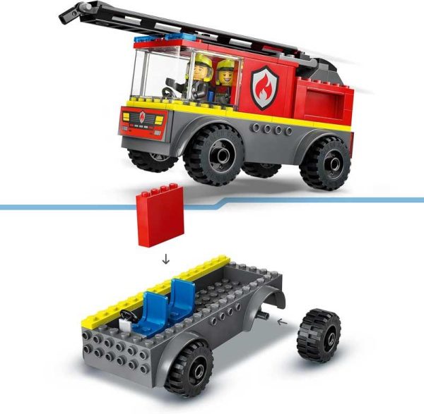 Lego City 60463: Πυροσβεστικό Φορτηγό Με Σκάλα