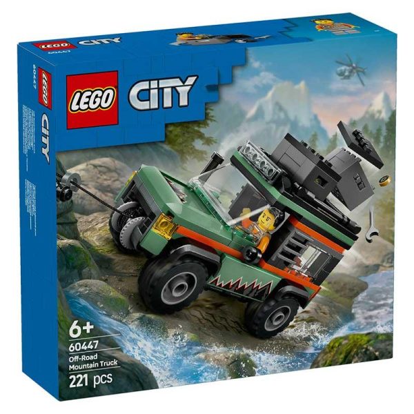 Lego City 60447: Φορτηγό Βουνού Εκτός Δρόμου 4X4