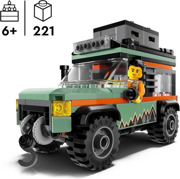 Lego City 60447: Φορτηγό Βουνού Εκτός Δρόμου 4X4
