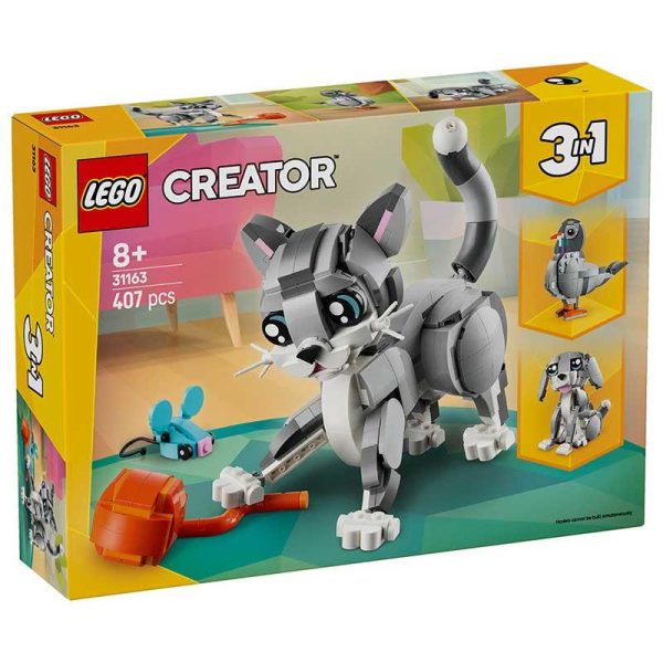 Lego Creator 3-in-1 31163: Παιχνιδιάρα Γάτα