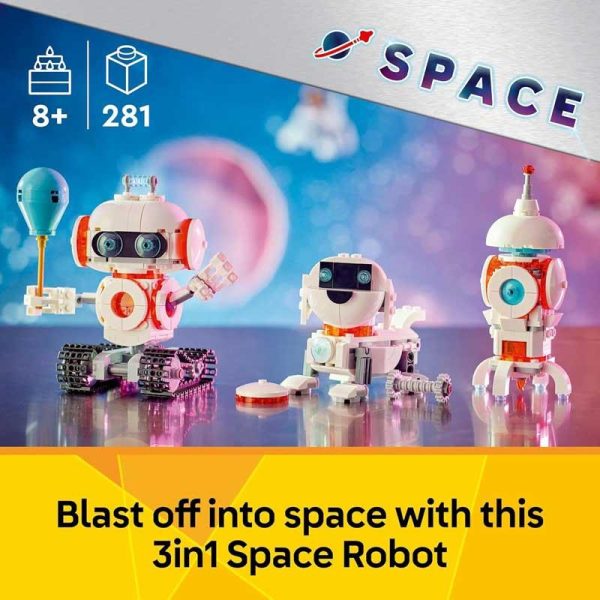 Lego Creator 3-in-1 31164: Διαστημικό Ρομπότ